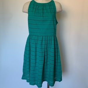 Summer dress in turquoise by the Loft